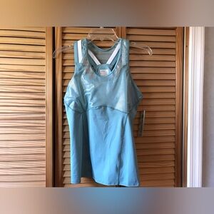 Lucky in Love Ecualyptus Athletic Tank